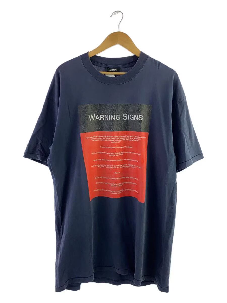 Raf Simons AW17 Oversized Warning Signs Tee Size US XL / EU 56 / 4 - 1 Thumbnail