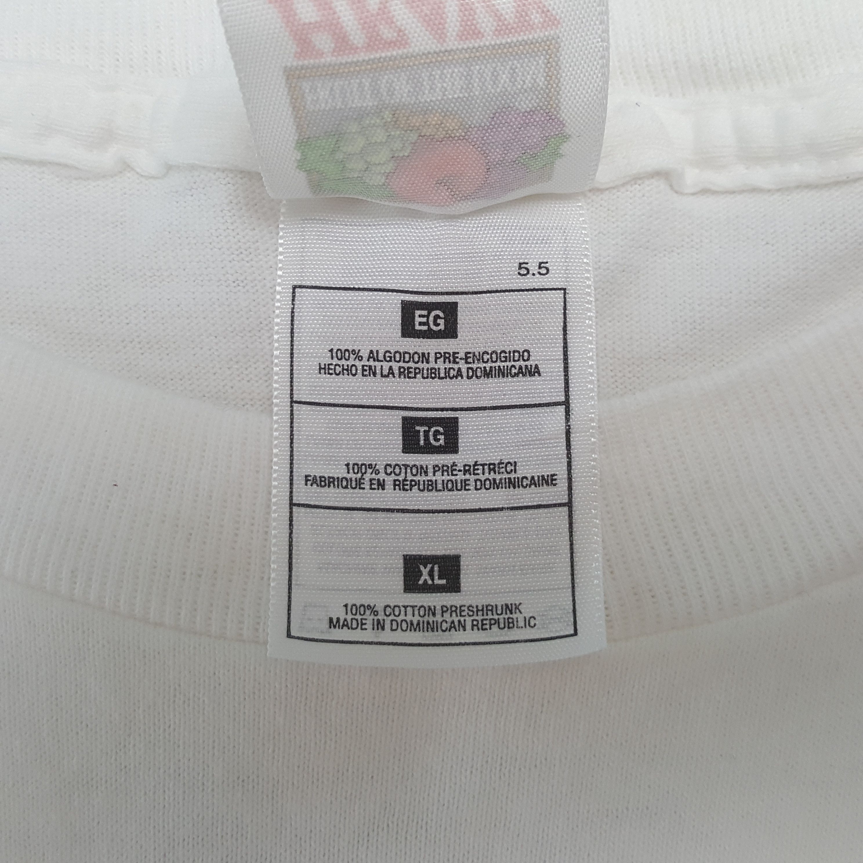 Fruit Of The Loom Rendezvous Memphis Art Style Vintage Tshirt RR26 Size US L / EU 52-54 / 3 - 6 Thumbnail