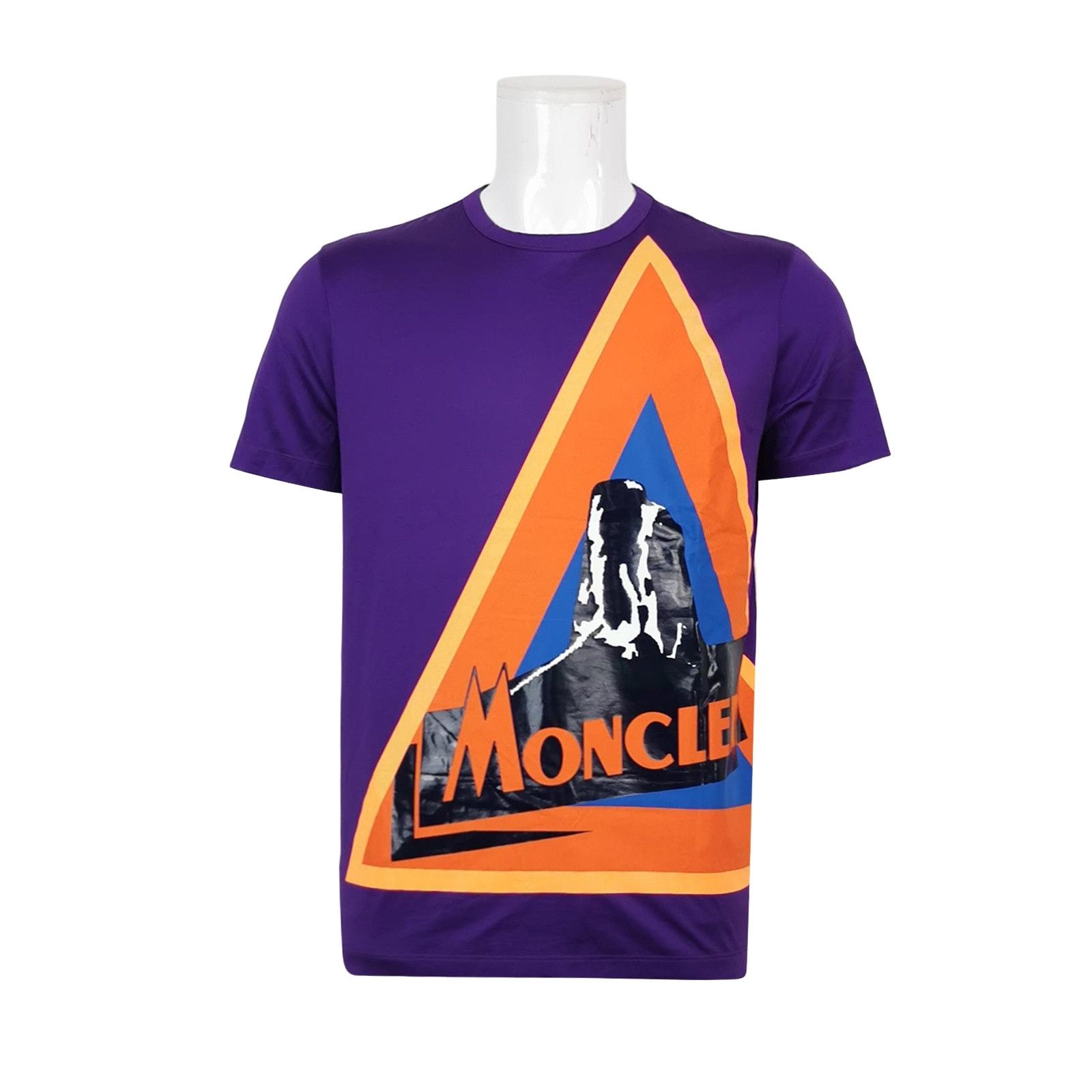 Moncler Moncler Mountain Graphic Print T-Shirt M Size US M / EU 48-50 / 2 - 1 Thumbnail