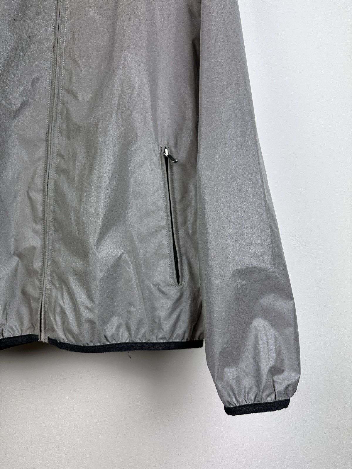 Armani × Emporio Armani Emporio Armani Reflective Zip Up Jacket Size US L / EU 52-54 / 3 - 5 Thumbnail