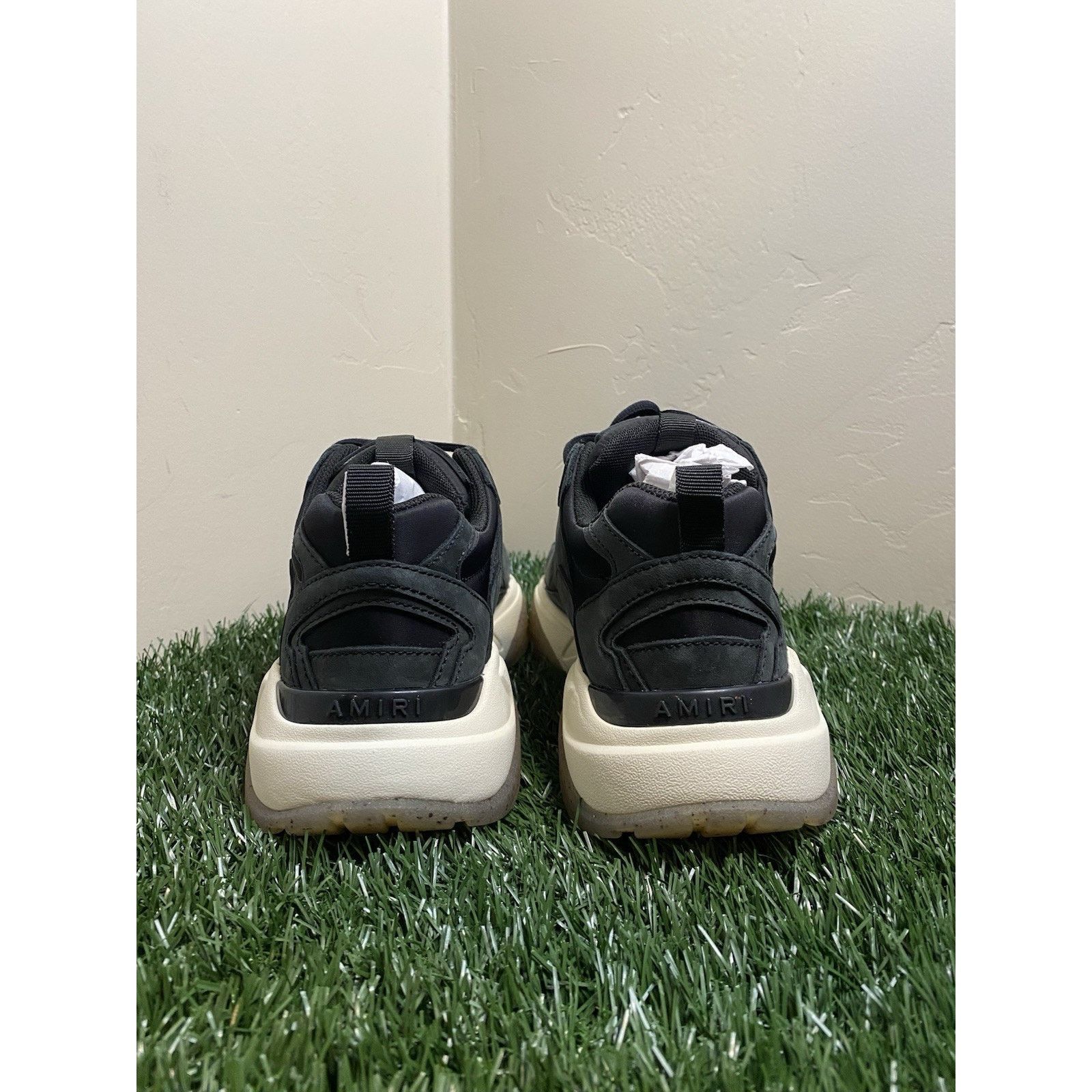 Amiri Amiri Bone Runner ‘Black White Clear’ | Size 8 | Authentic Size US 8 / EU 41 - 6 Thumbnail
