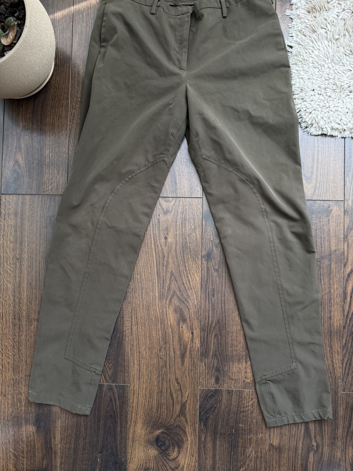 Prada Prada Milano Khaki Chino Pants Green Size 30" / US 8 / IT 44 - 8 Thumbnail
