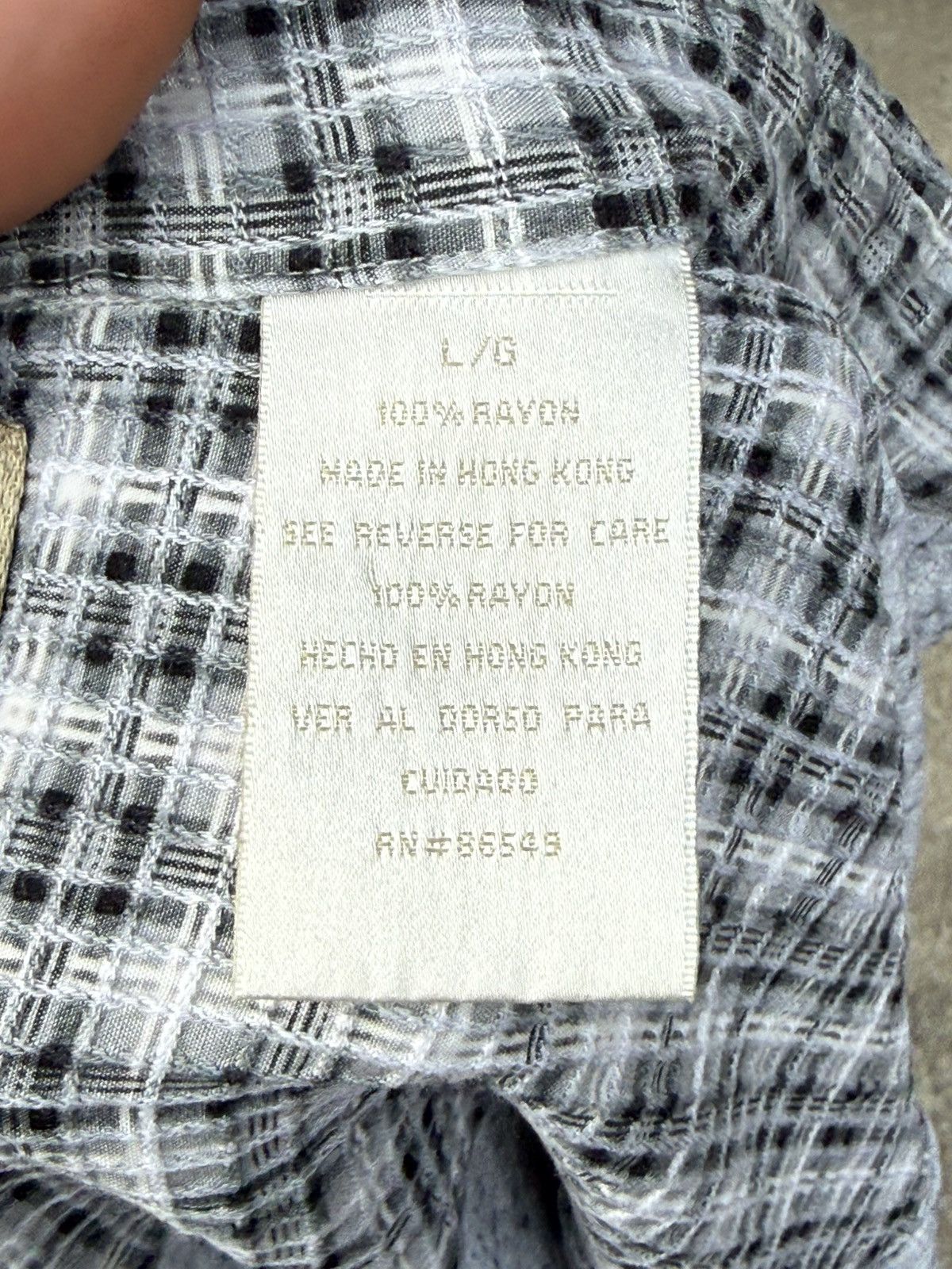 Vintage Vtg Bungalow Bouquet Tweed / Check Flannel Overshirt Size US L / EU 52-54 / 3 - 4 Thumbnail