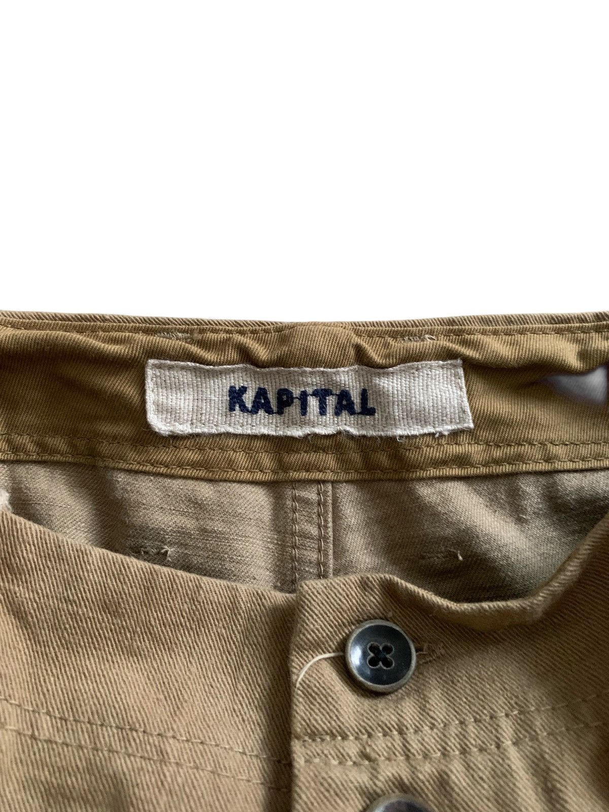 Kapital Rare Kapital Hiro Hirata Mixed Leather Pocket Pants Size US 32 / EU 48 - 5 Thumbnail