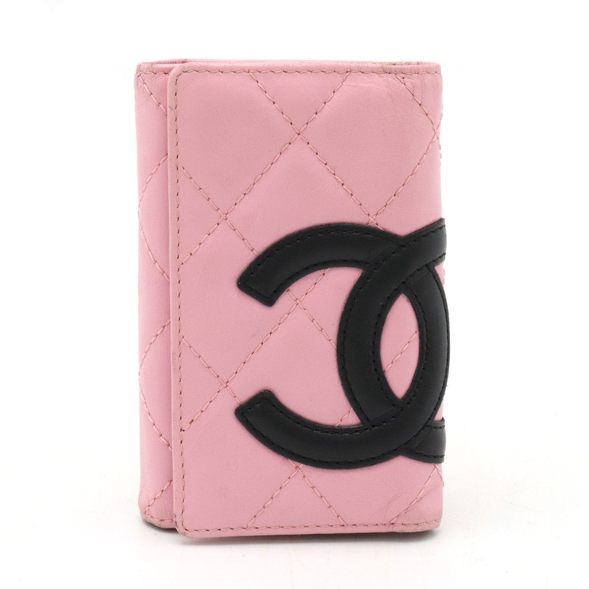 Chanel Chanel Chanel Cambon Line Soft Calf 6 Key Case A26723 Leather Key Holder A26723 in Very Good Condition Size ONE SIZE - 1 Thumbnail