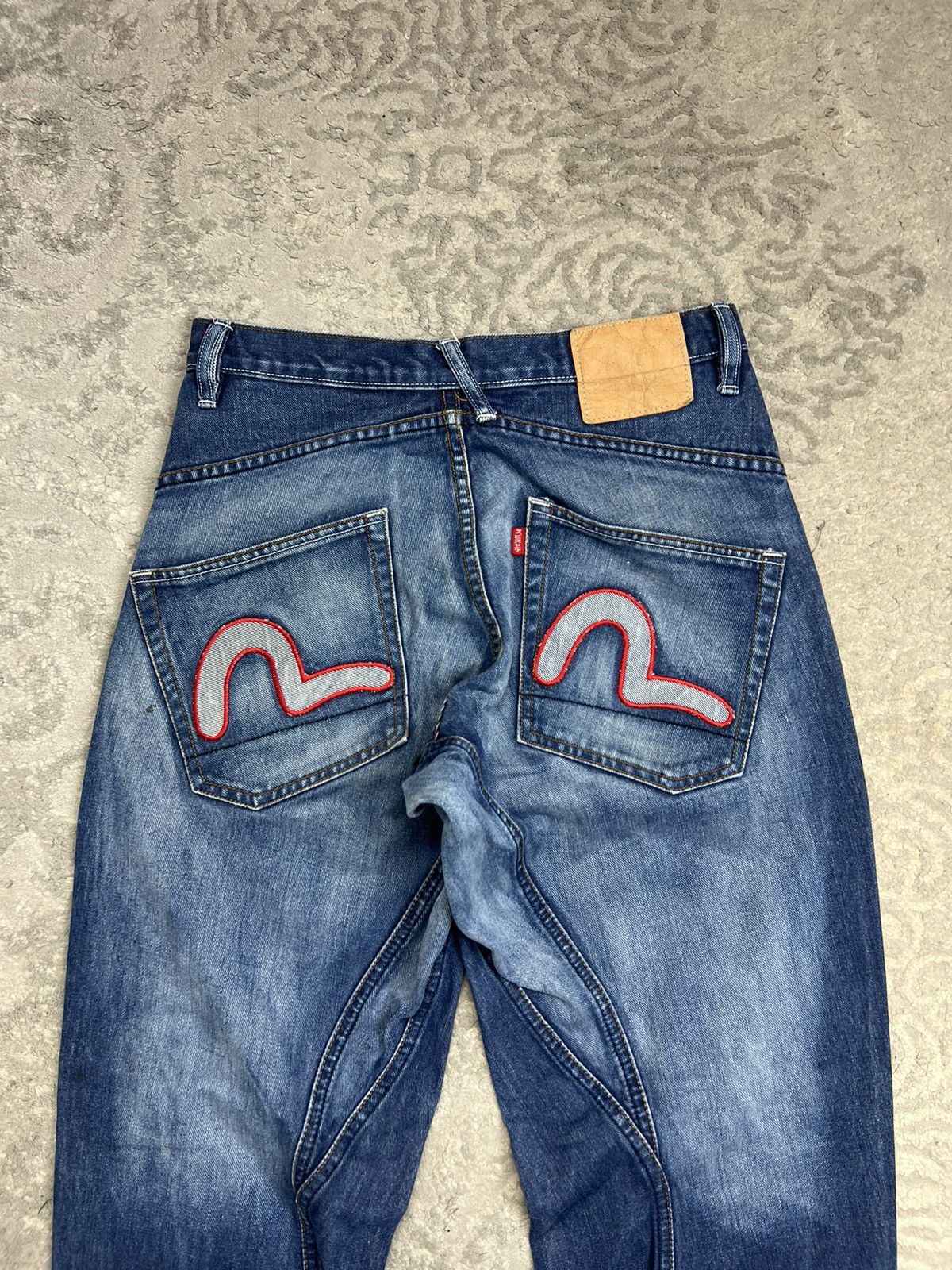 Evisu Rare Evisu Jeans Japan Style Vintage 90's Logo Hip Hop Rap Size US 33 - 7 Thumbnail