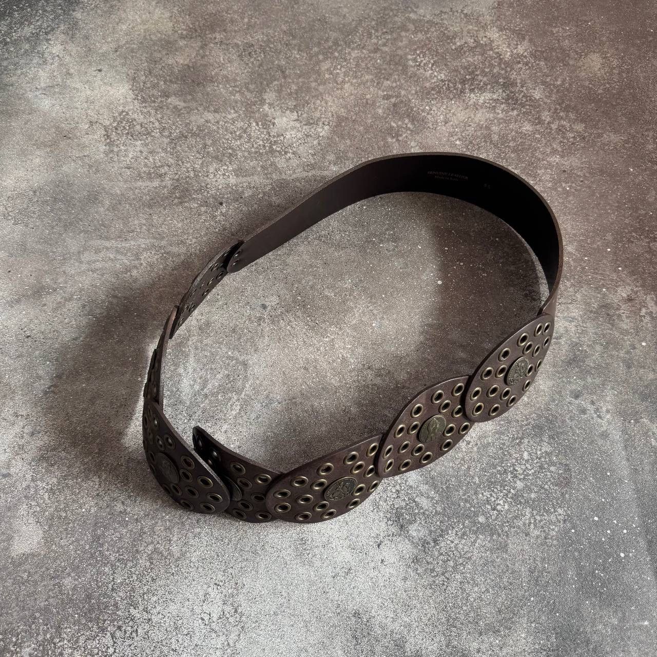 Vintage Vintage Western Boho Style Wide Leather Belt Size ONE SIZE - 4 Thumbnail