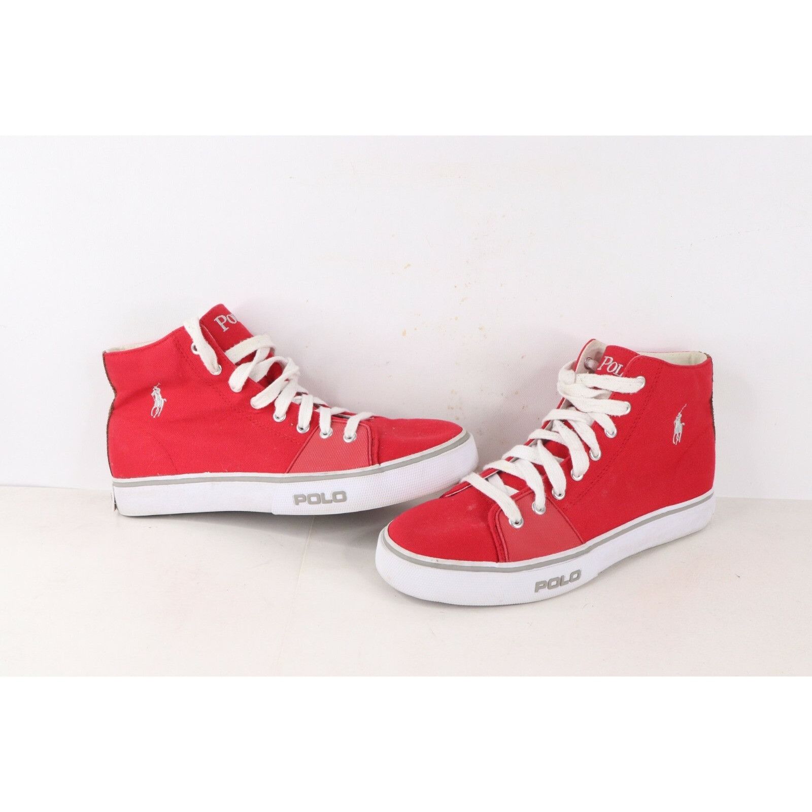 Ralph Lauren Vintage Ralph Lauren Distressed Spell Out High Top Shoes Size US 8.5 / EU 41-42 - 2 Thumbnail
