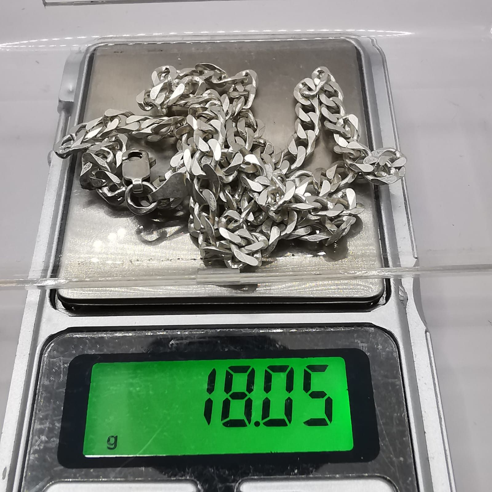 Sterling Silver Vintage Jewelry Chain, 925 Sterling Silver 18,05g Size ONE SIZE - 5 Thumbnail