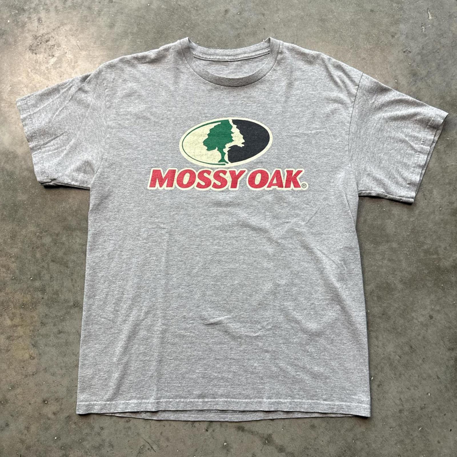 Mossy Oaks Mossy Oak Grey Cotton T-shirt Size US M / EU 48-50 / 2 - 1 Thumbnail
