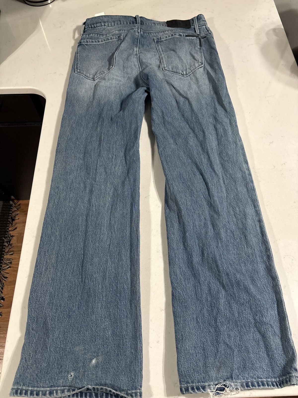 Rta RTA BLUE DENIM FLARE BOTTOM Size US 34 / EU 50 - 2 Thumbnail