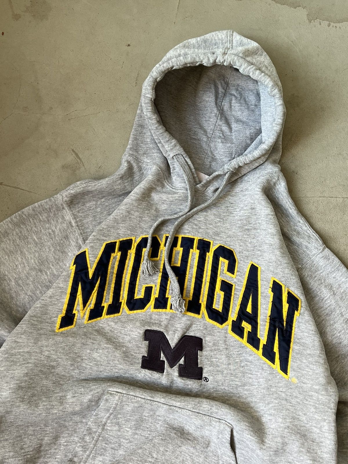 Vintage Vintage hoodie 90s Michigan reebok vintage Size US M / EU 48-50 / 2 - 7 Thumbnail