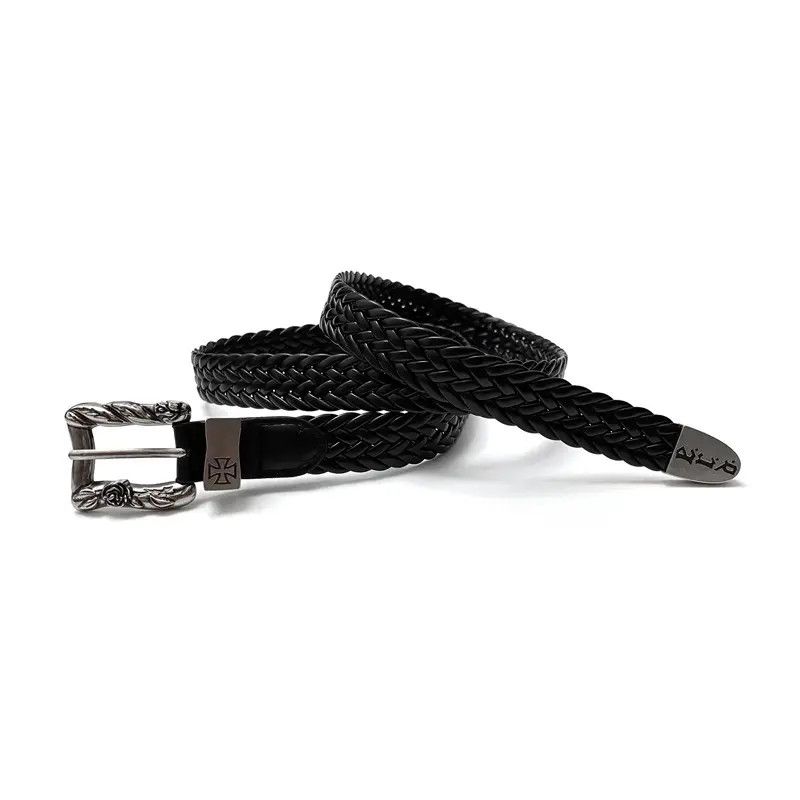 Jewelry Braided Leather Belt Size ONE SIZE - 4 Thumbnail