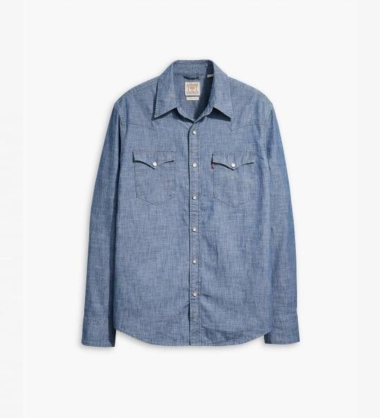 Levi's LEVI'S Men Long Tops 85744 0067 Blue Size US S / EU 44-46 / 1 - 1 Thumbnail