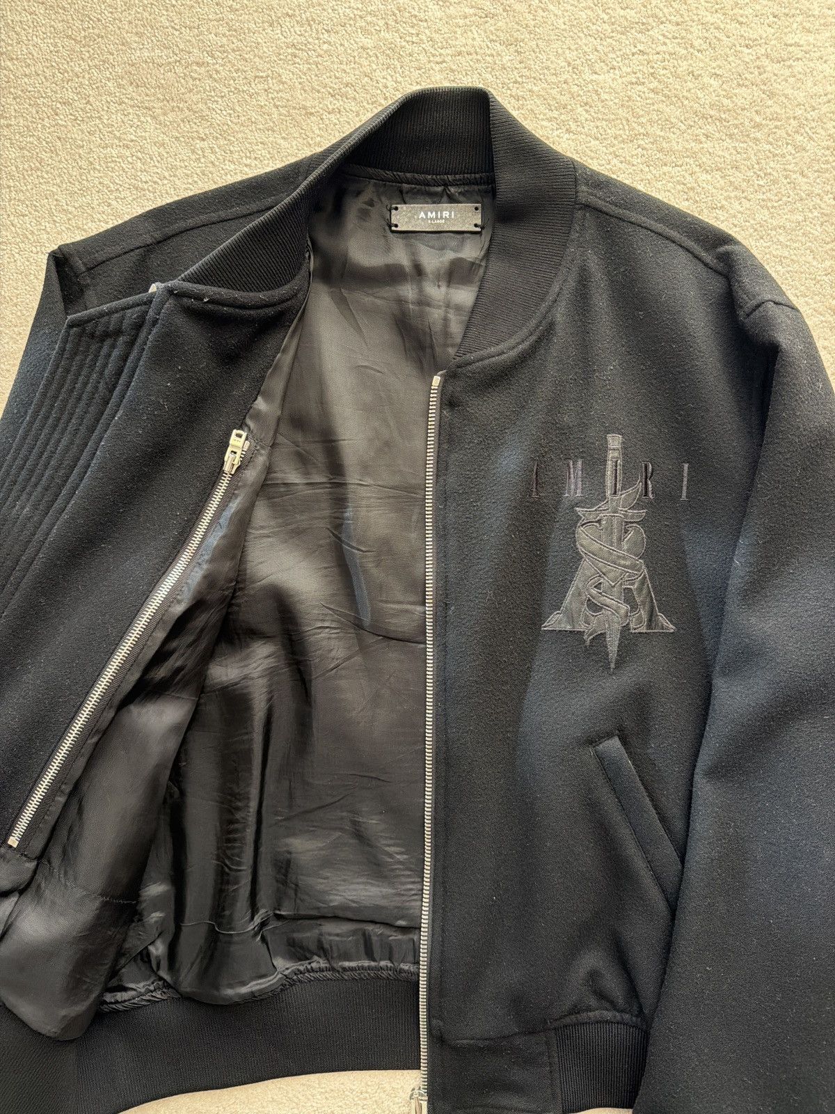 Amiri AMIRI DAGGER BOMBER Size US XL / EU 56 / 4 - 5 Thumbnail