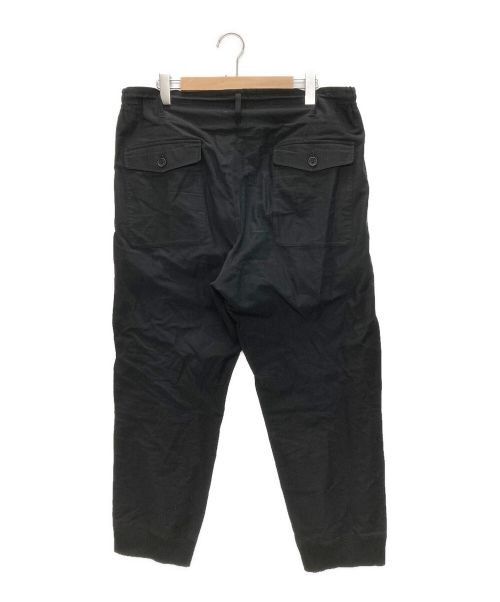 Yohji Yamamoto Yohji Yamamoto pour homme C TWILL HEM RIB PANTS Size US 38 / EU 54 - 2 Thumbnail