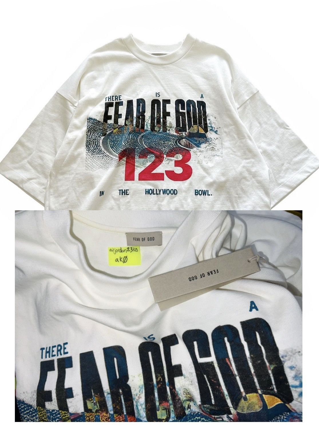 Fear of God UNRELEASED Fear of God X RRR123 Runway PROMO rivington