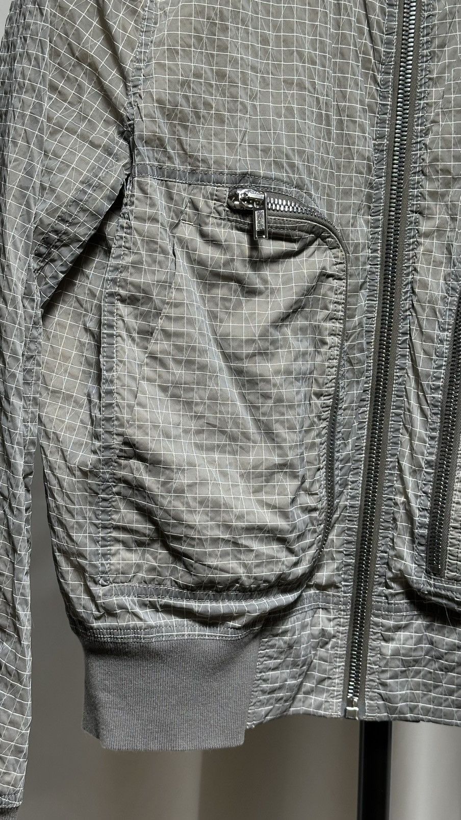 Rick Owens Rick Owens SS23 EDFU Bauhaus Flight Ripstop Bomber (52) Size US L / EU 52-54 / 3 - 4 Thumbnail