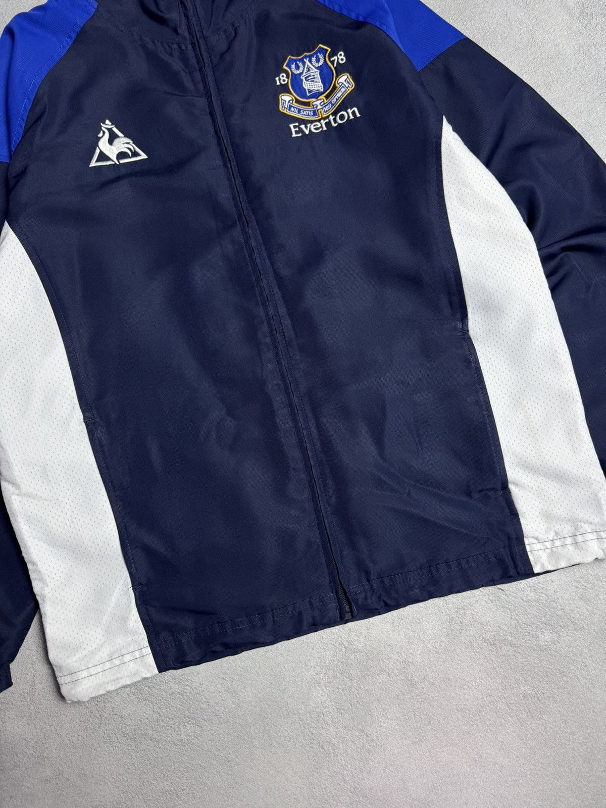 Le Coq Sportif Everton 2009/10 Football Soccer Track Jacket Le Coq Sportif Size US M / EU 48-50 / 2 - 4 Thumbnail