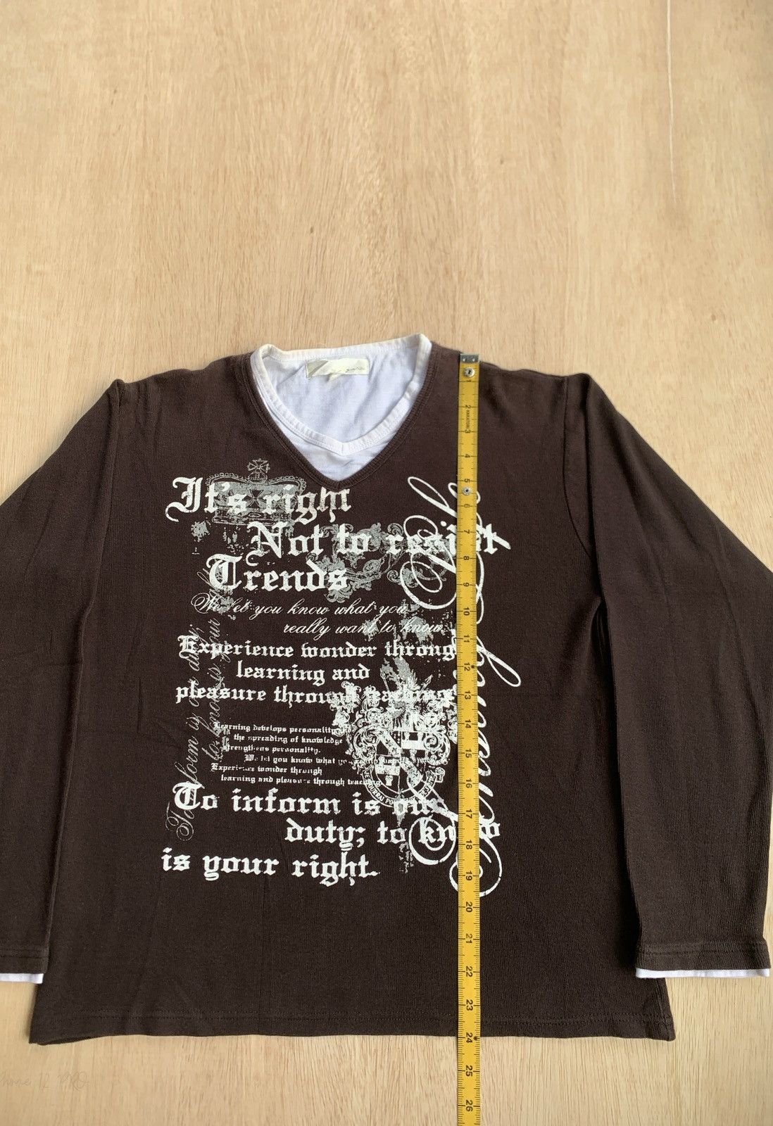 Hysteric Glamour Y2k Poem Ifsixwasnine Lgb style Punk Longsleeve Size US L / EU 52-54 / 3 - 9 Thumbnail
