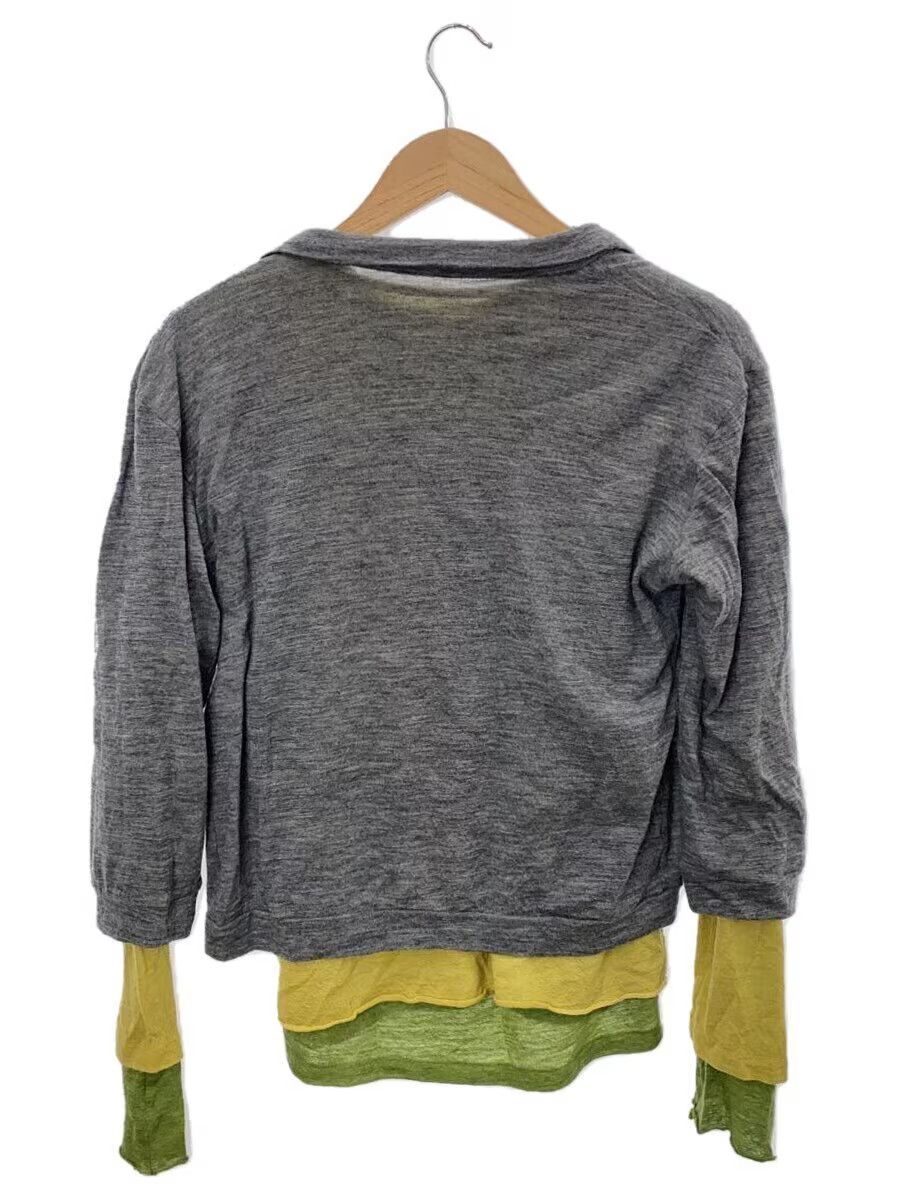 Y's × Yohji Yamamoto AW05 Triple Layered Wool Knit Cardigan Size US L / EU 52-54 / 3 - 2 Thumbnail