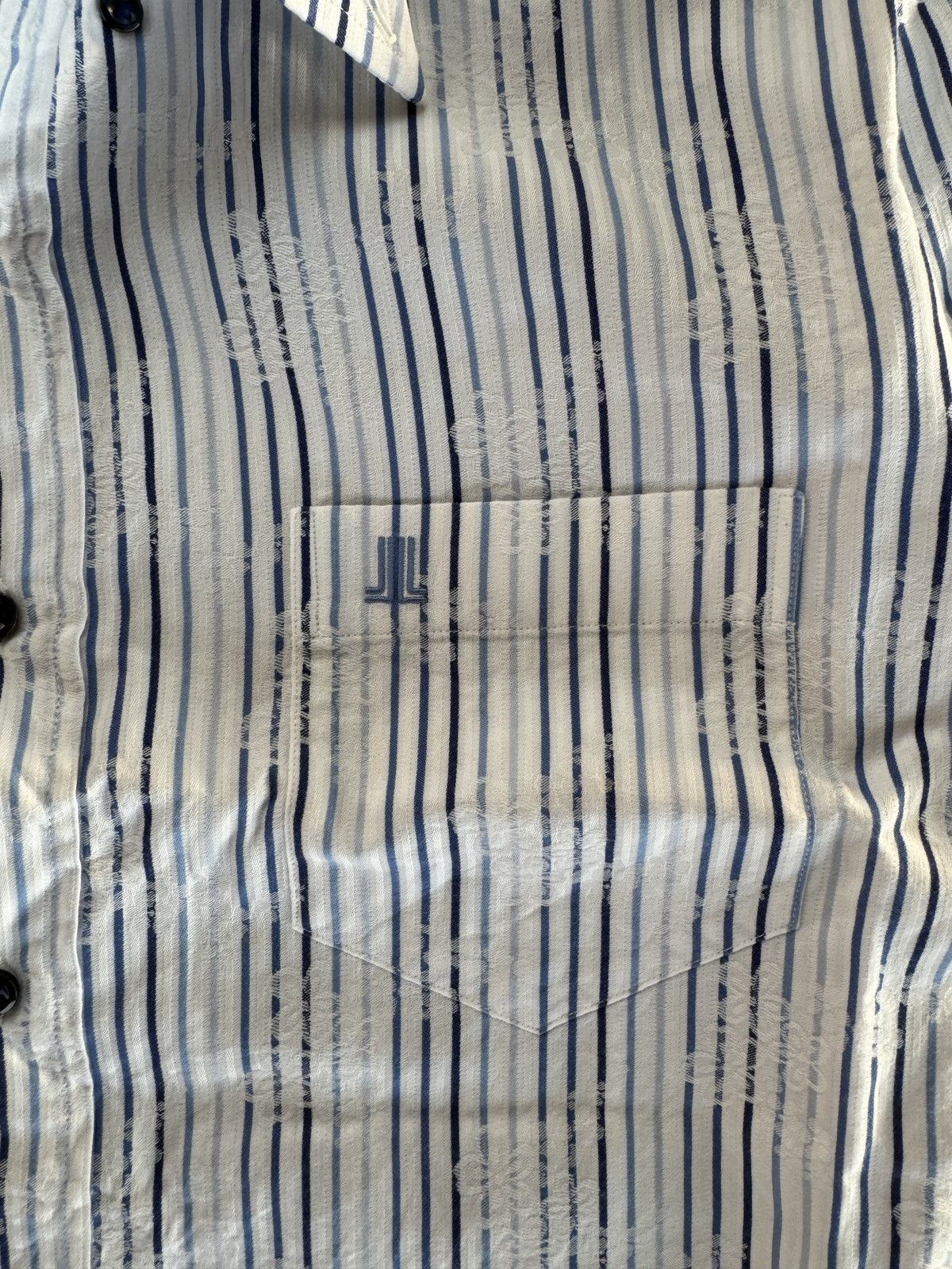 Lanvin Rare Lanvin Collection Striped Shirts Button Ups Size US L / EU 52-54 / 3 - 3 Thumbnail