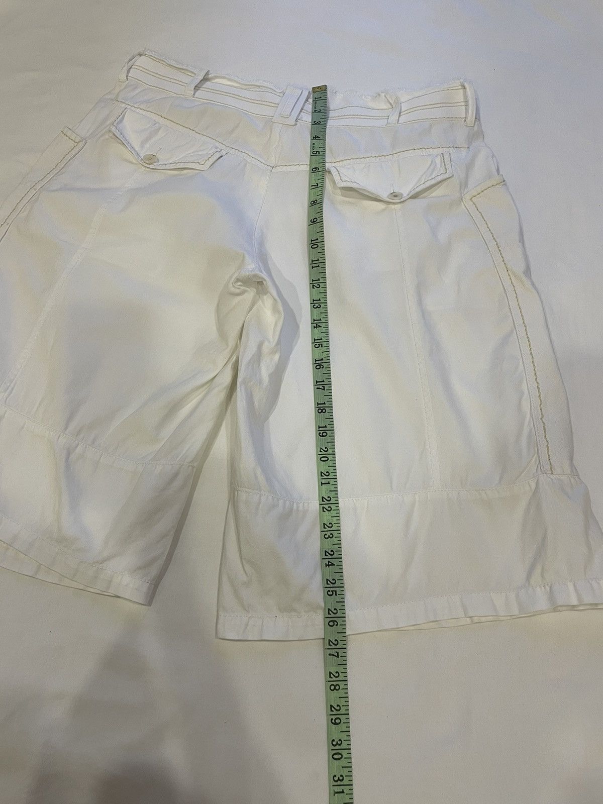 Marithe + Francois Girbaud × Vintage Le Jean De Marithe Francois Girbaud rap shorts Size US 33 - 17 Thumbnail