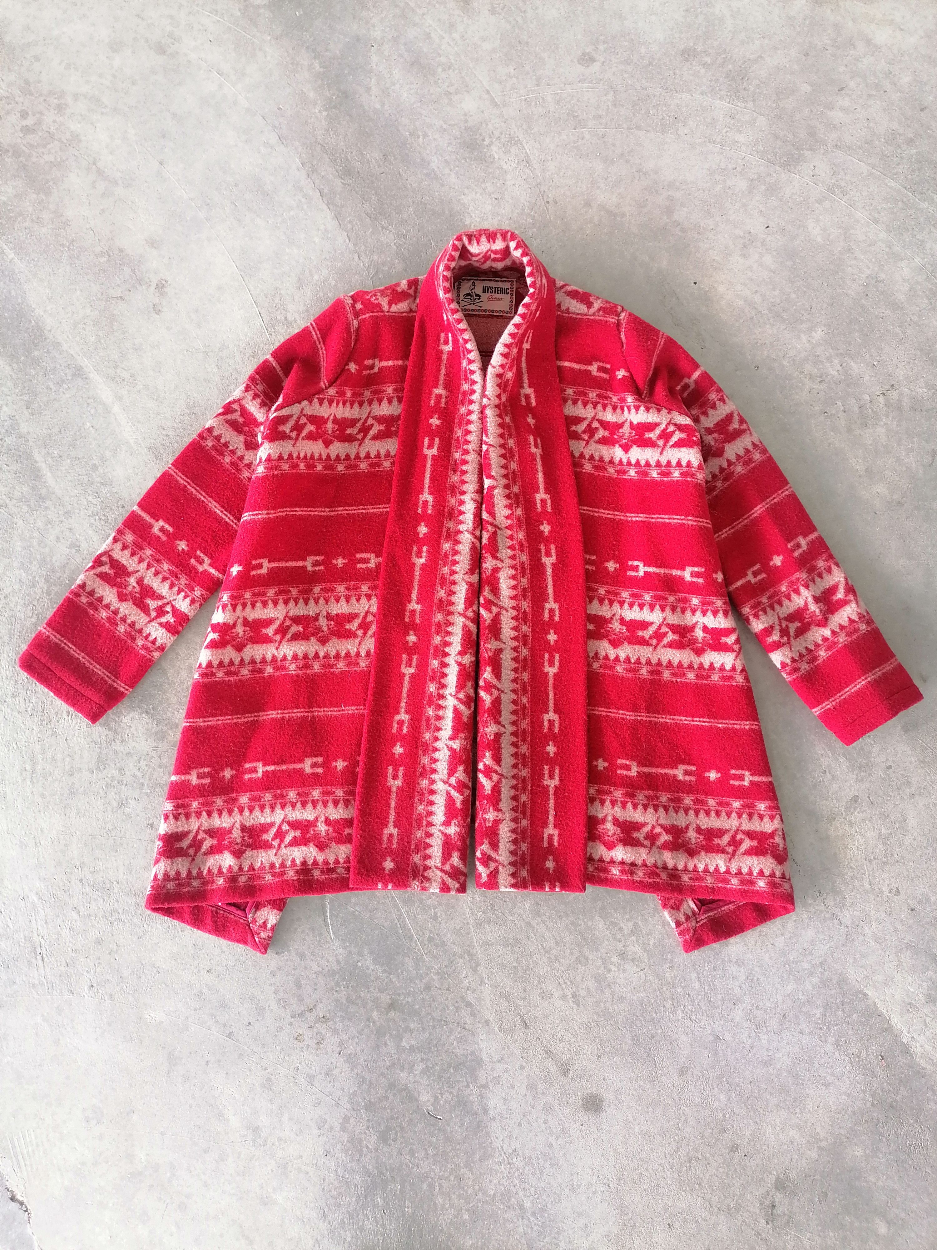 Hysteric Glamour × Japanese Brand GRAIL🔥1 Of 1 Hysteric Glamour Wool Kimono Size US S / EU 44-46 / 1 - 10 Thumbnail