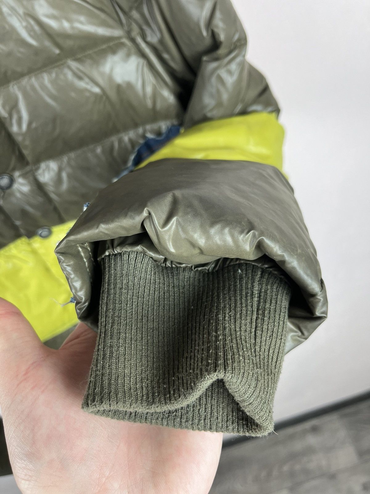John Galliano John Galliano G Denim Logo Down Puffer Hooded Jacket Size M Size US M / EU 48-50 / 2 - 12 Thumbnail