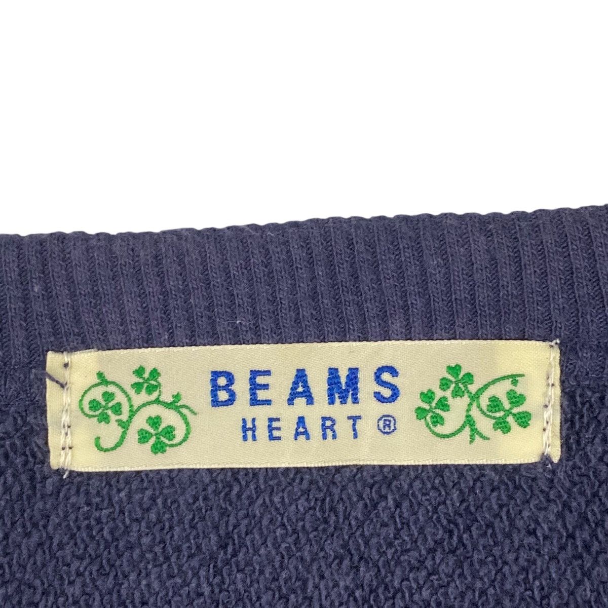 Other Vintage Beams Heart Crewneck Sweatshirt NavyBlue Size US M / EU 48-50 / 2 - 5 Thumbnail