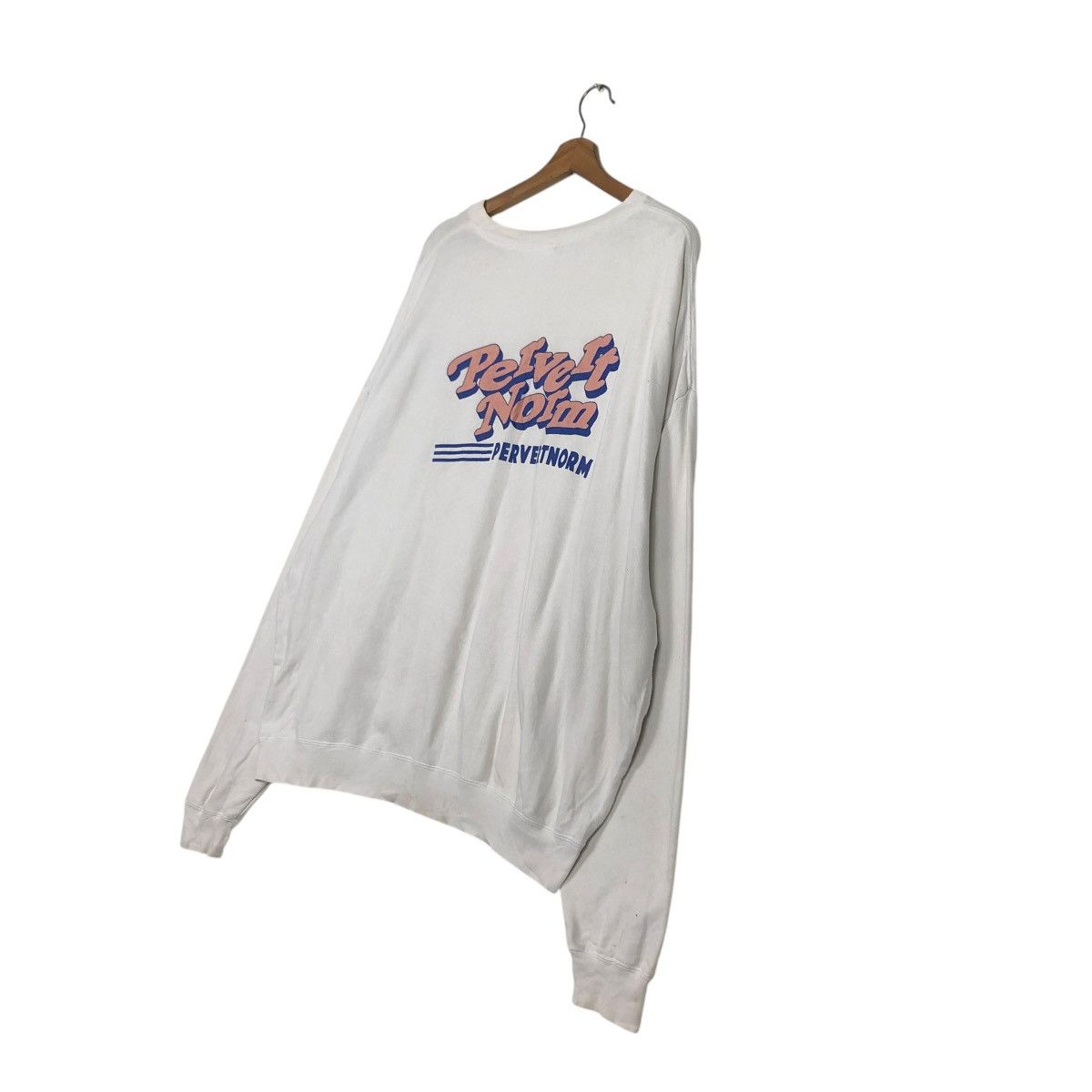 Vintage 🔥VINTAGE SWEATSHIRT PERVERTNORM BIG LOGO DESIGN Size US M / EU 48-50 / 2 - 12 Thumbnail