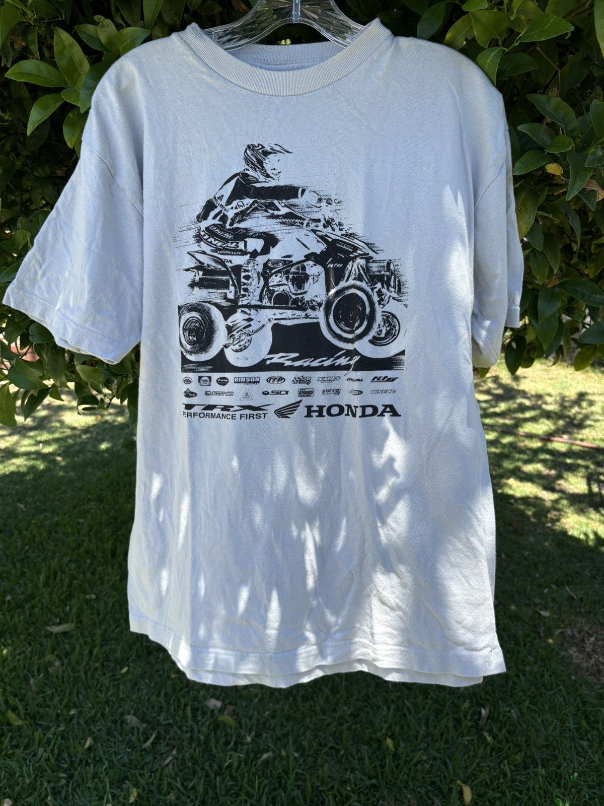 Vintage Vintage Y2K Honda TRX Racing Shirt Size US L / EU 52-54 / 3 - 1 Thumbnail