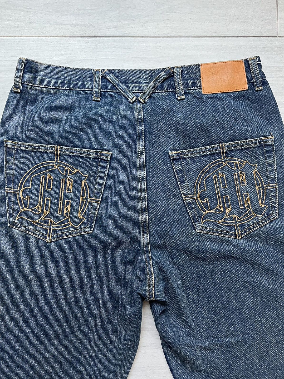 Menace MENACE Los Angeles Distressed Stencil Denim Size US 32 / EU 48 - 5 Thumbnail