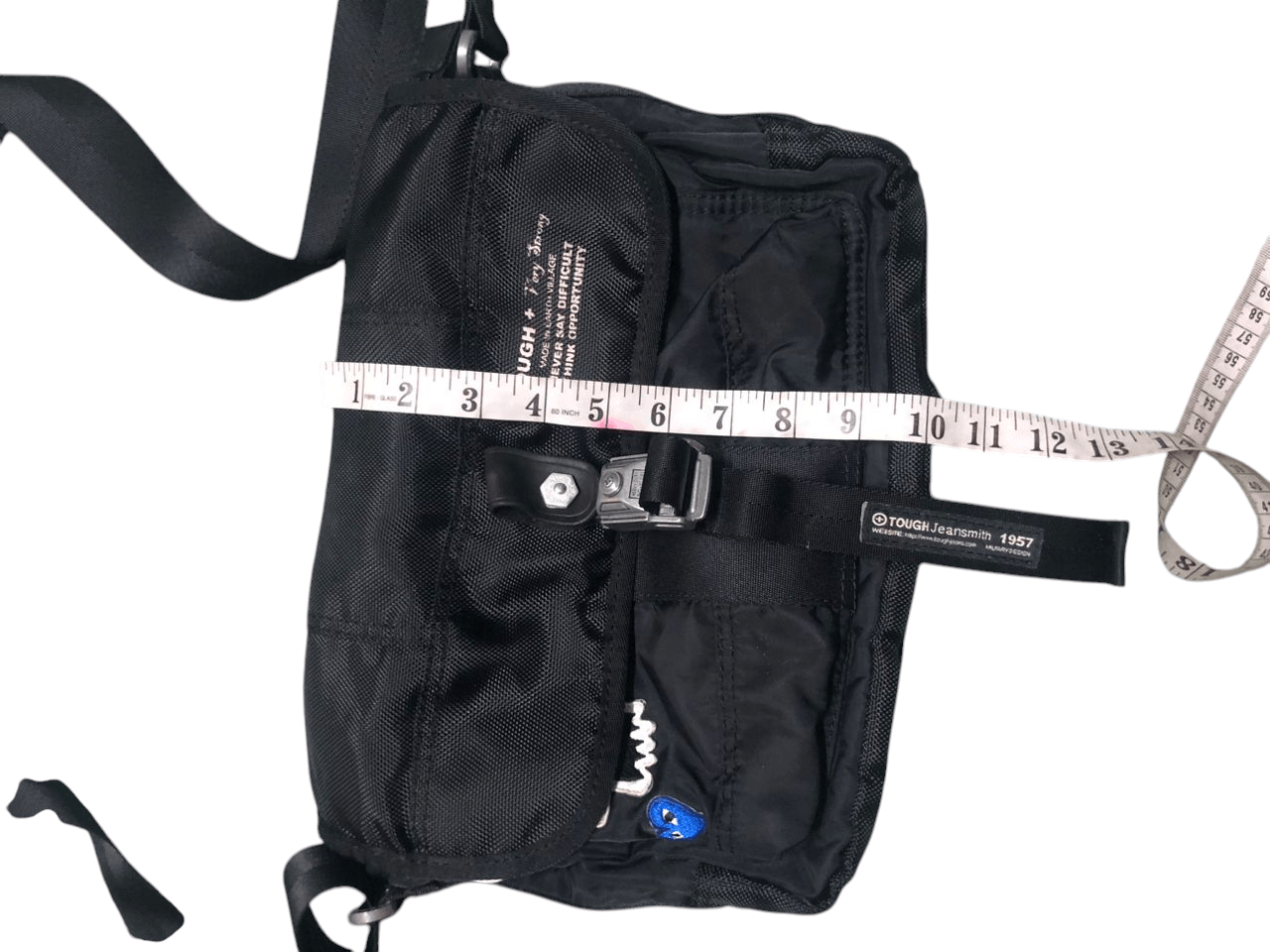 TOUGH JEANSMITH CROSSBODY BAG MILITARY DESIGN