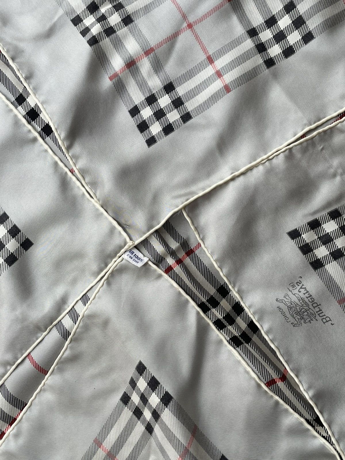Burberry Vintage Burberry’s Silk Scarf Size ONE SIZE - 3 Thumbnail