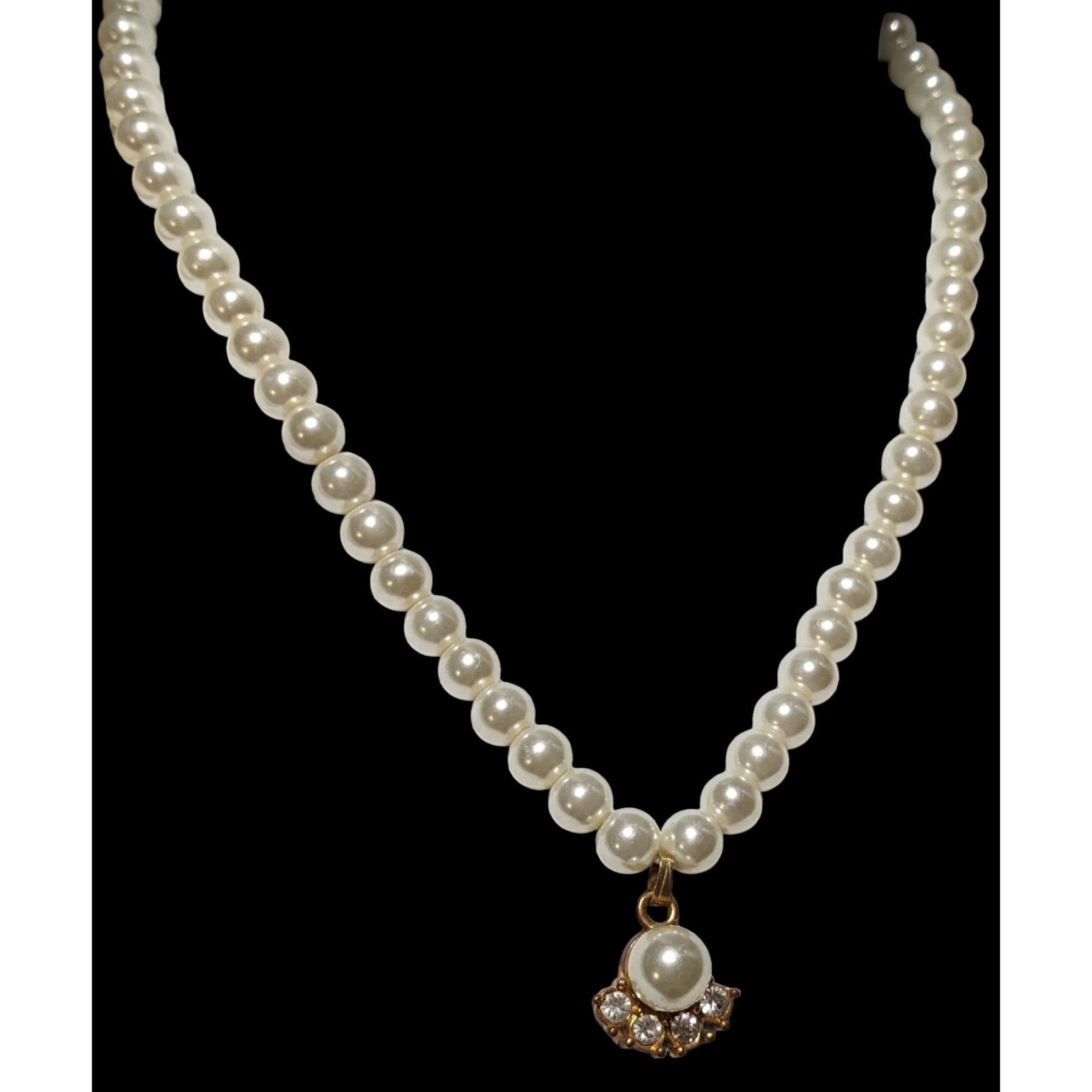 Other Vintage Regency Style Pearl Bridal Necklace Size ONE SIZE - 4 Thumbnail