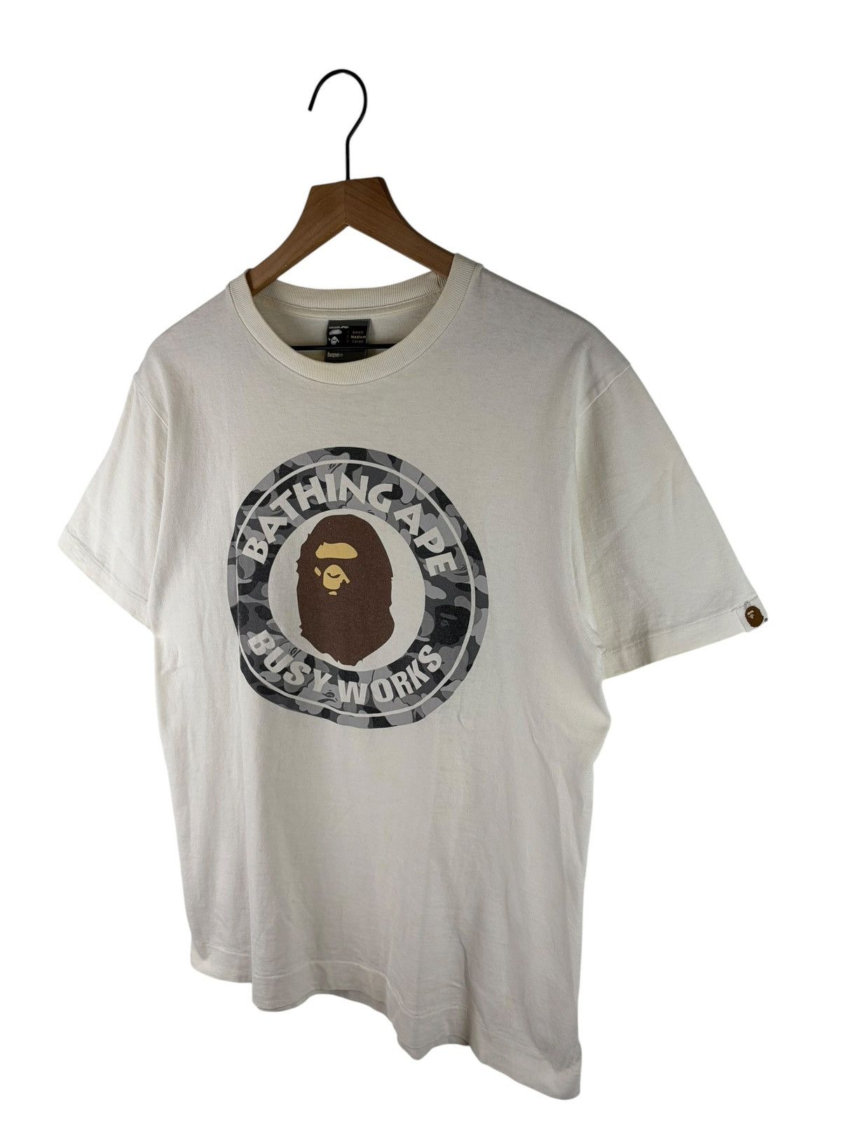 Bape Bape Busy Works Print Tee Size US M / EU 48-50 / 2 - 2 Thumbnail