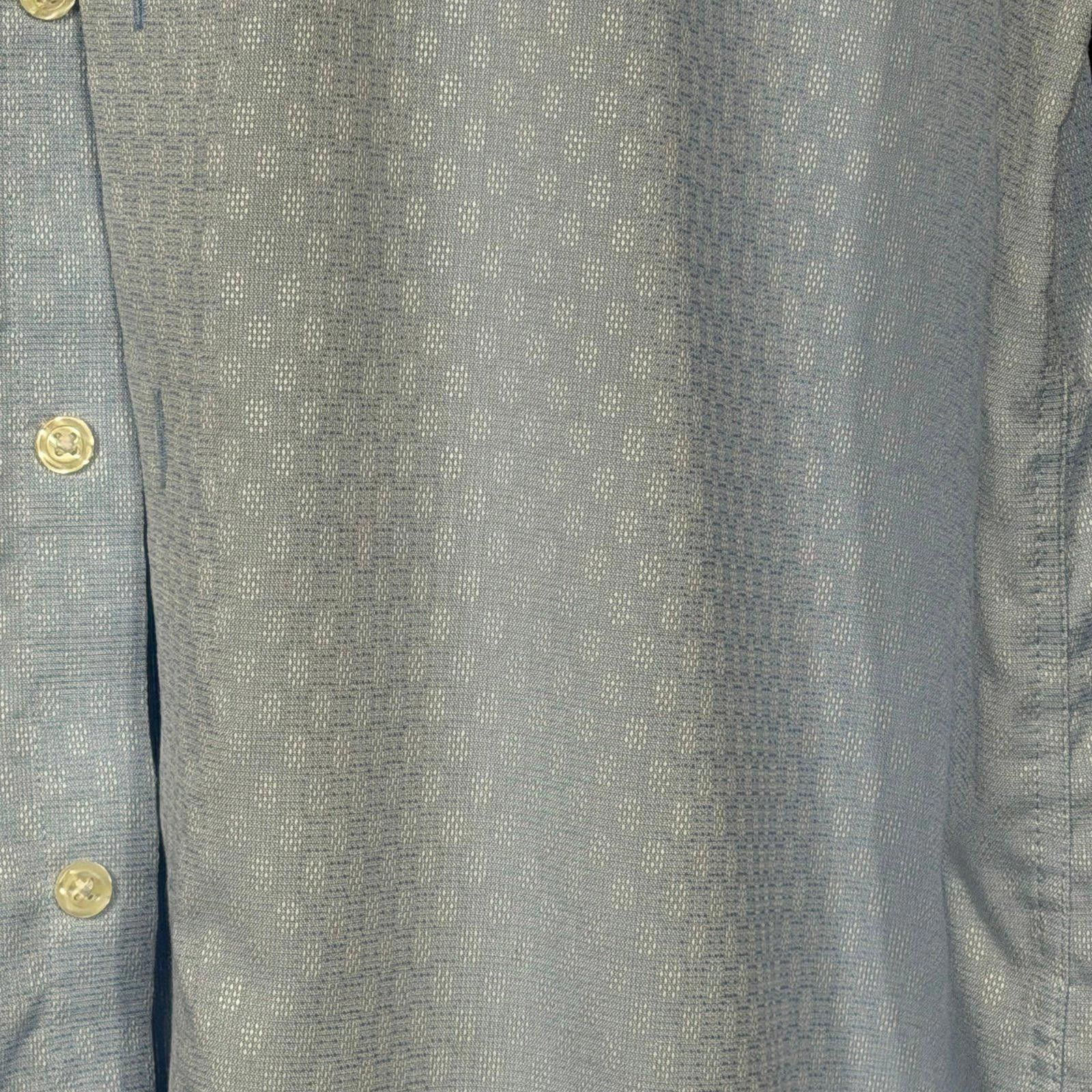 Other Egara Men's Non-Iron Light Blue Dress Shirt Large Size 42R - 4 Thumbnail