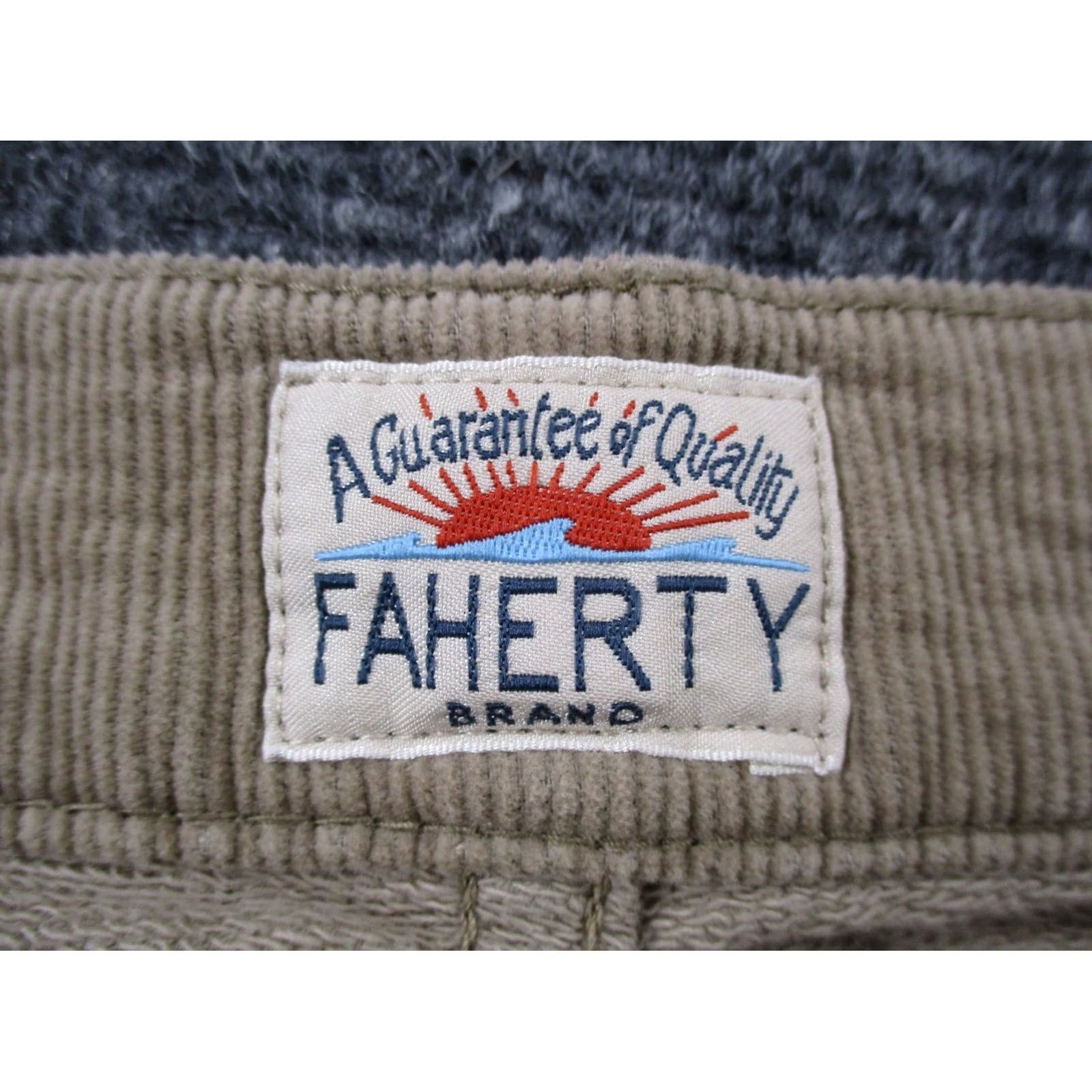 Faherty Faherty Pants Men 32 x 32 Beige Chino Corduroy Straight Stretch Casual Preppy Pants Mens Beige Corduroy Chino Straight Stretch 32x32 Size US 32 / EU 48 - 7 Thumbnail