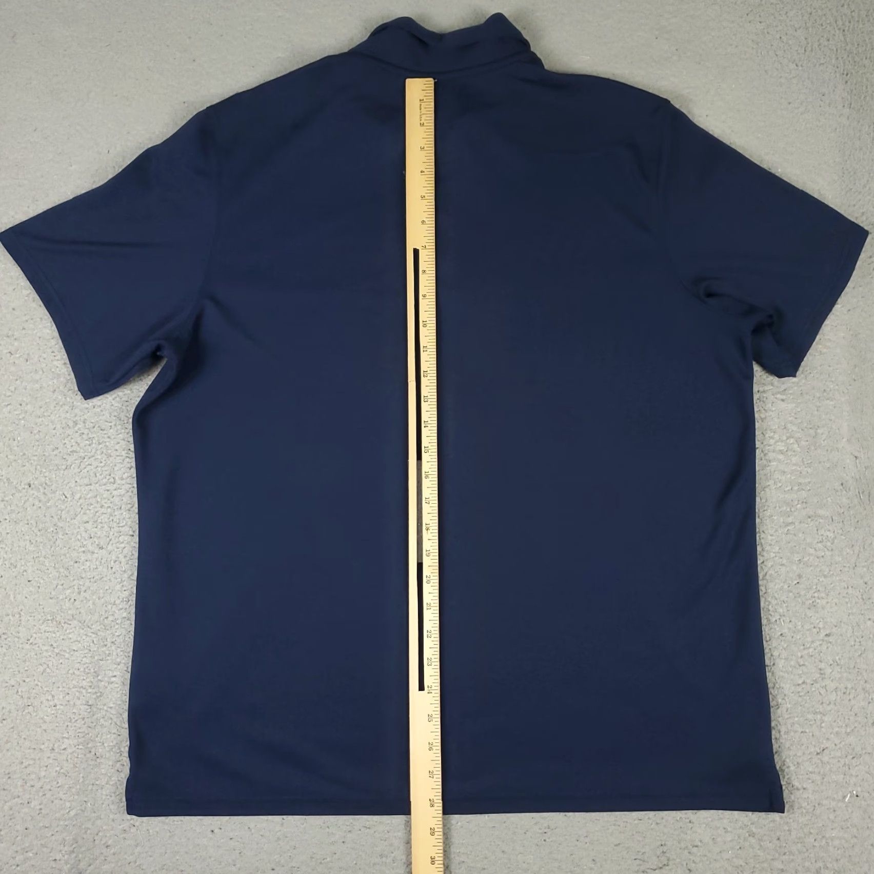 Nike Nike Polo Shirt Mens 2XL Navy Blue Dri-Fit Swoosh Golf Casual Short Sleeve Shirt Size US XXL / EU 58 / 5 - 4 Thumbnail