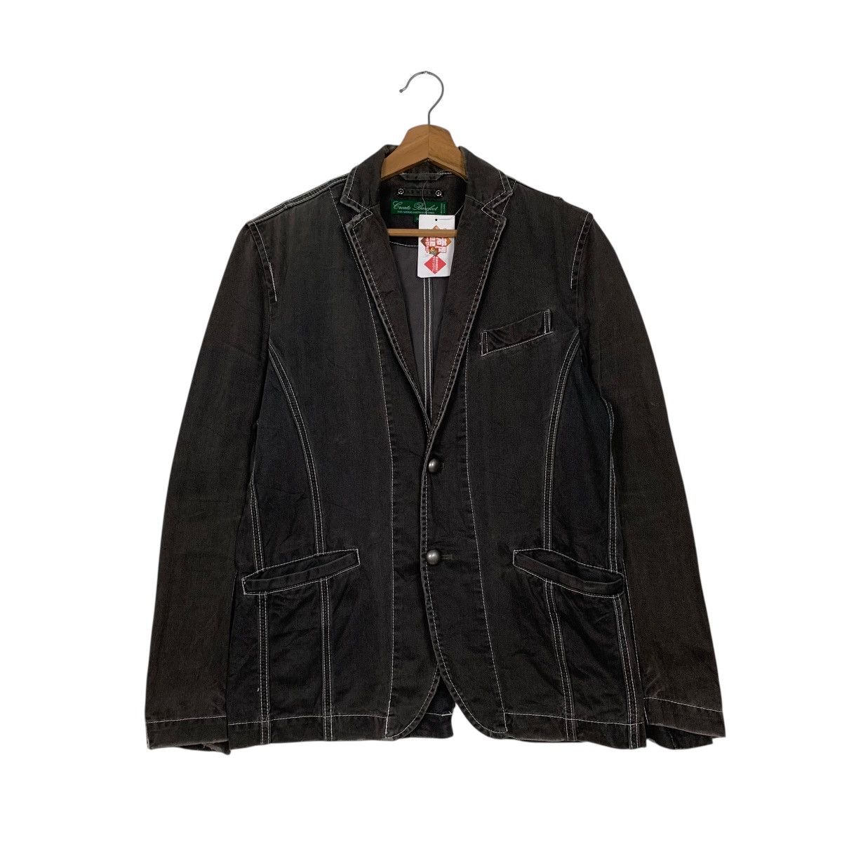 Japanese Brand Create Barefoot Casual Jacket Size US S / EU 44-46 / 1 - 1 Thumbnail