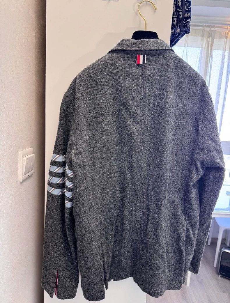 Thom Browne Thom Browne size44 Gray wool suit Size 44S - 2 Thumbnail