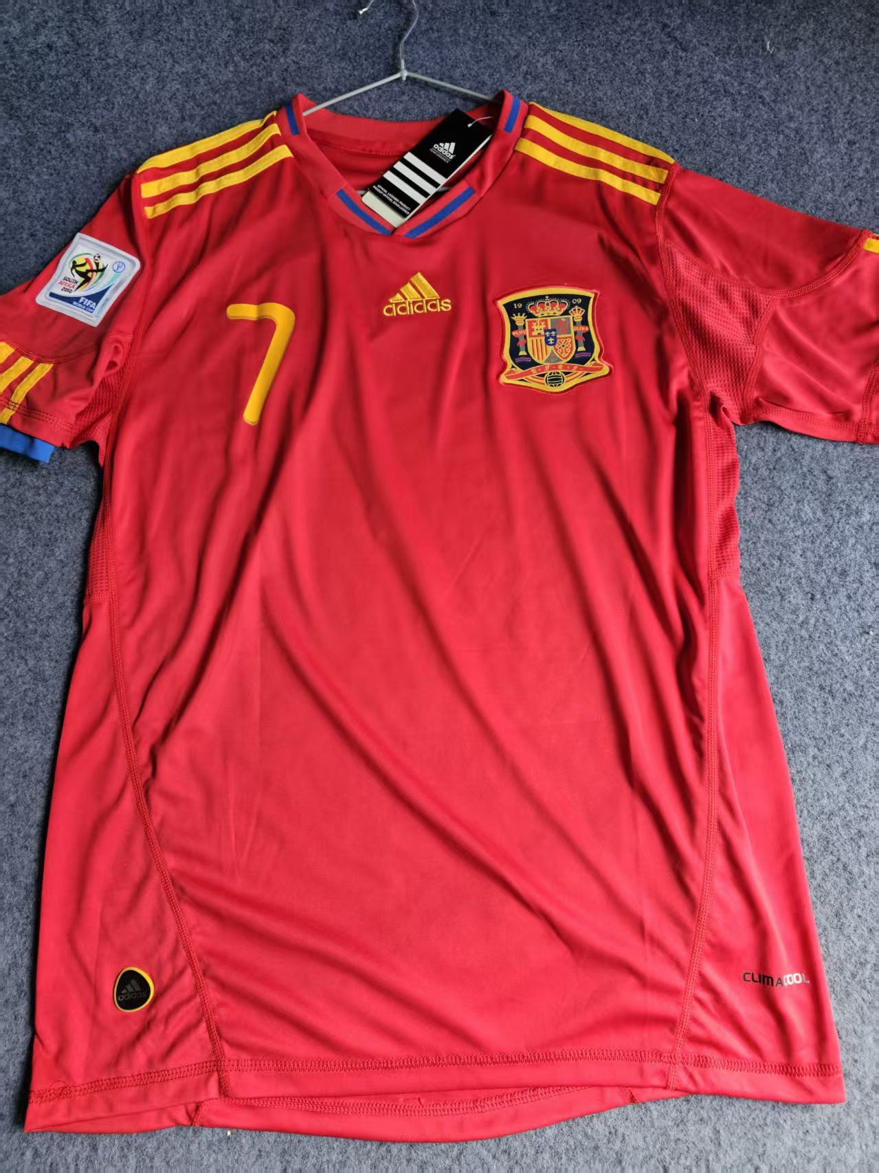 Other 2010 Spain #7 David Villa Jersey Size US S / EU 44-46 / 1 - 1 Thumbnail