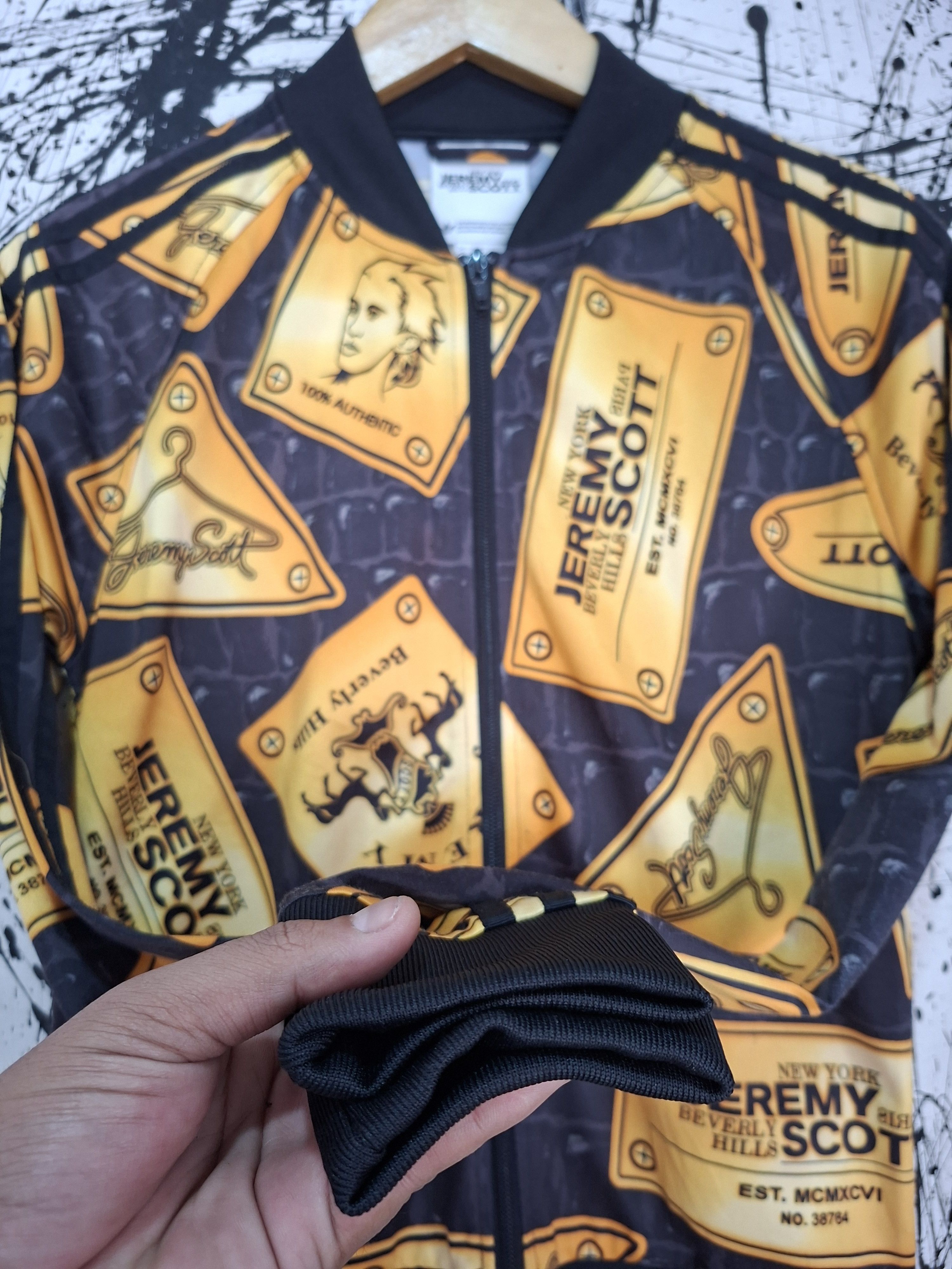 Adidas × Jeremy Scott ADIDAS X JEREMY SCOTT SS 2014 TRACK JACKET (KINGSMAN MOVIE) Size US XS / EU 42 / 0 - 7 Thumbnail