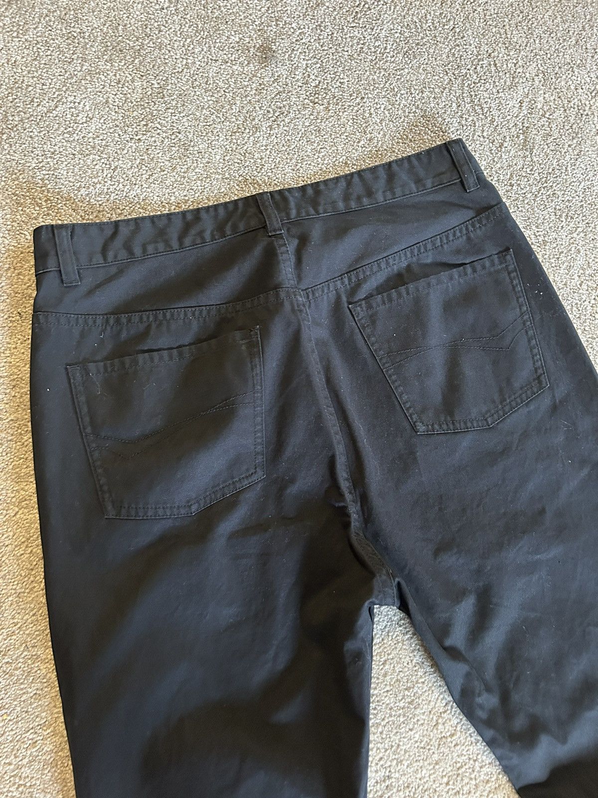 Balenciaga Balenciaga Lost Tape Flared Cotton Pants in Black Size US 32 / EU 48 - 4 Thumbnail