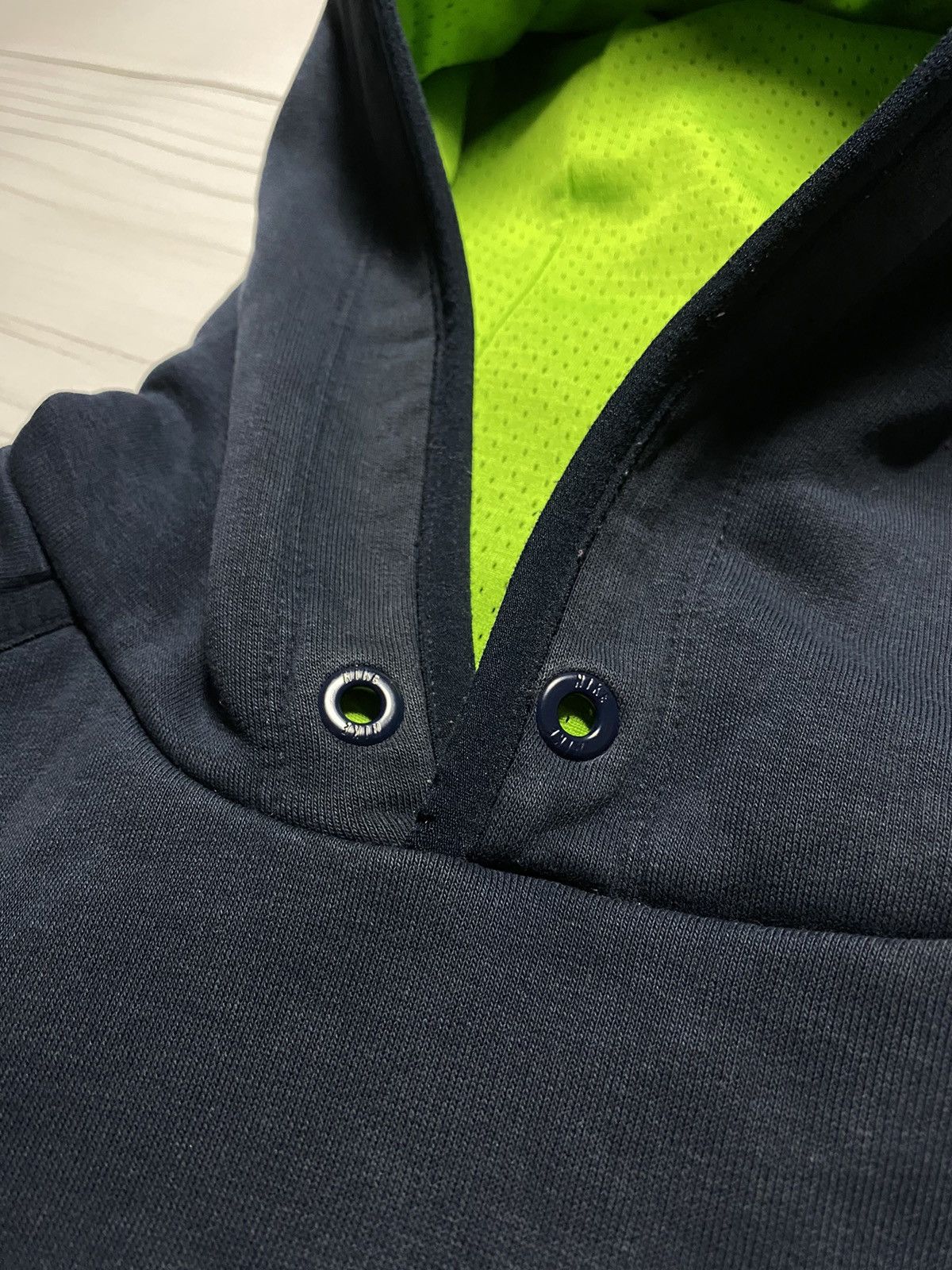 Nike × Vintage Vintage Nike Big Logo Athletic faded box fit y2k hoodie Size US L / EU 52-54 / 3 - 9 Thumbnail