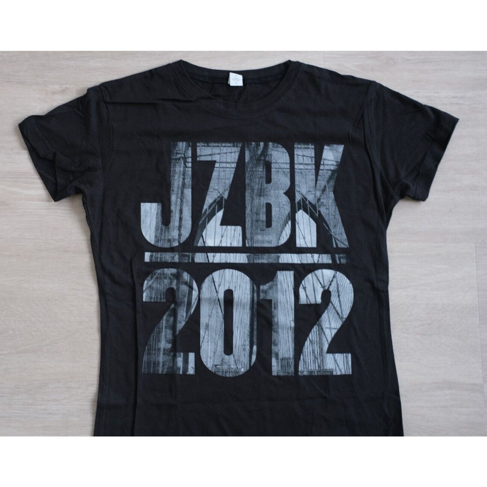 Jay-Z Vintage 2012 TULTEK Jay-Z Barclays Brooklyn Tee XL Black Size US M / EU 48-50 / 2 - 1 Thumbnail