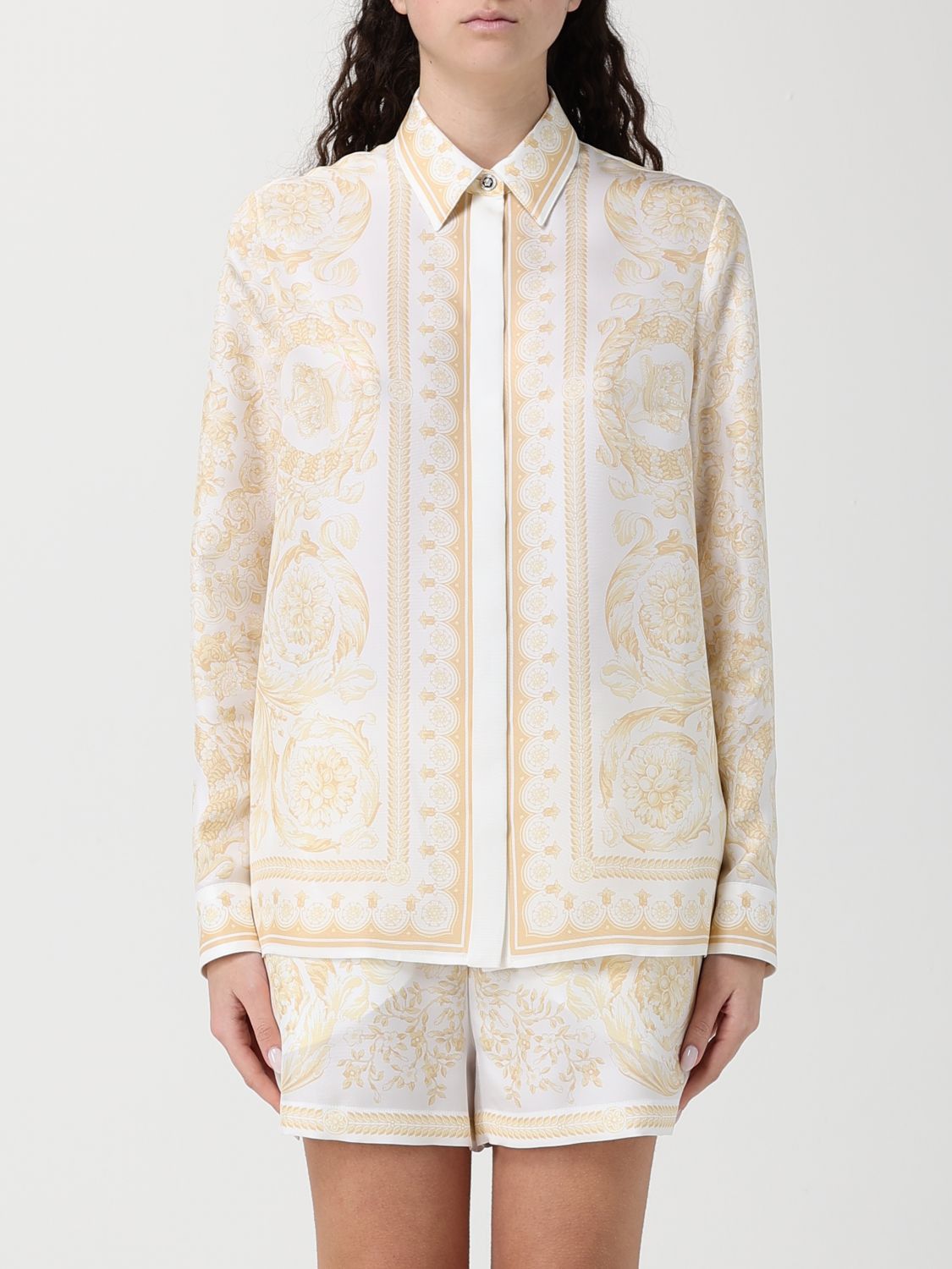 Versace Shirt Woman Gold