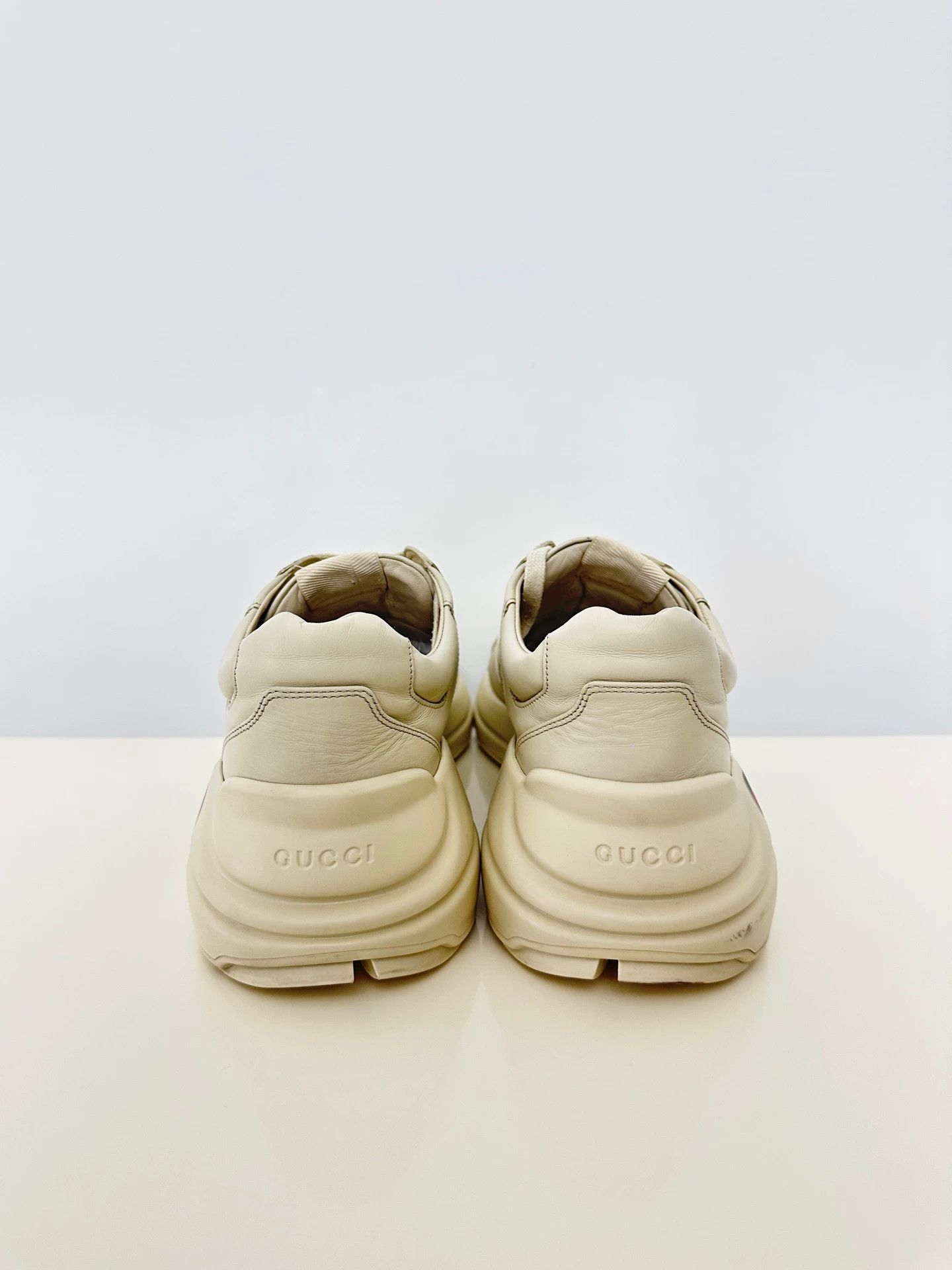 Gucci Gucci Rhyton dad shoe men's ivory white Size US 9 / EU 42 - 6 Thumbnail