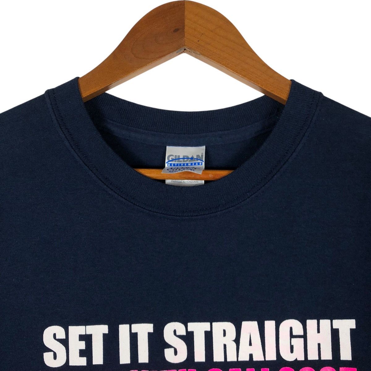Gildan Set It Straight Band Rare Design T-Shirt Size US M / EU 48-50 / 2 - 3 Thumbnail